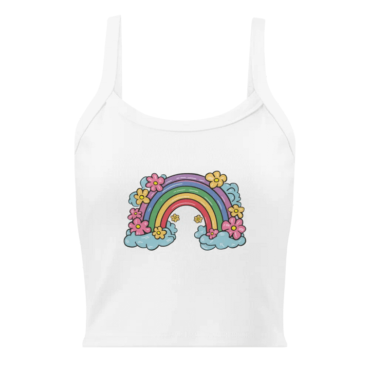 Rainbow Bliss Micro-Rib Tank product image (1)
