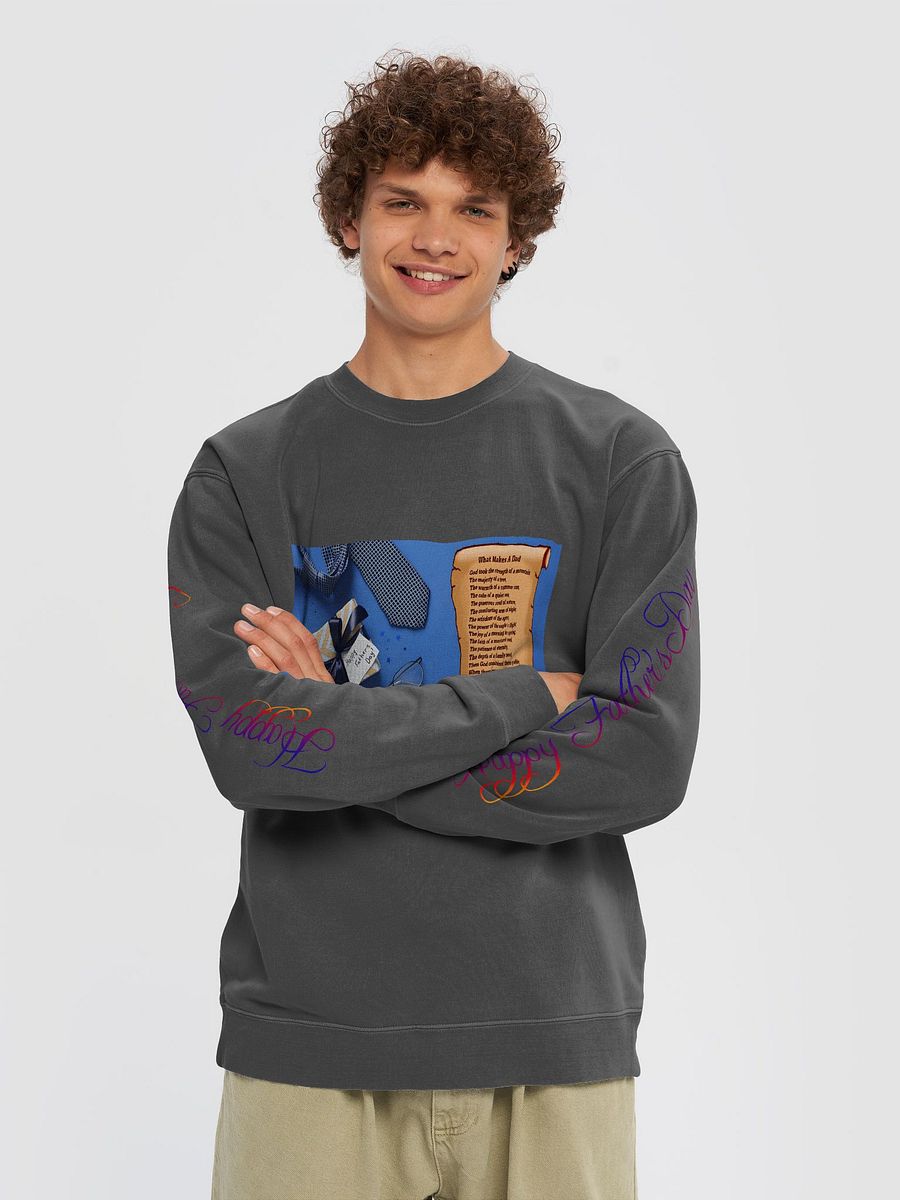 Vibrant Father's Day Pigment Dyed Sweatshirt product image (45)
