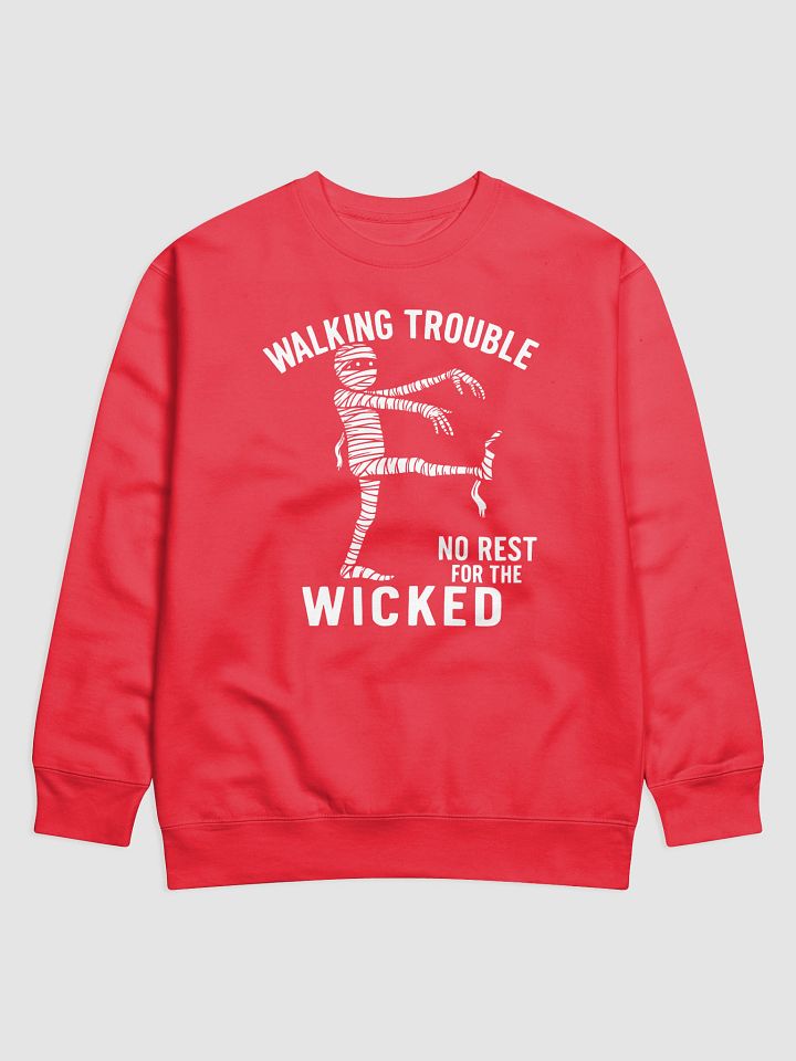 Walking Trouble Zombie Sweatshirt product image (1)