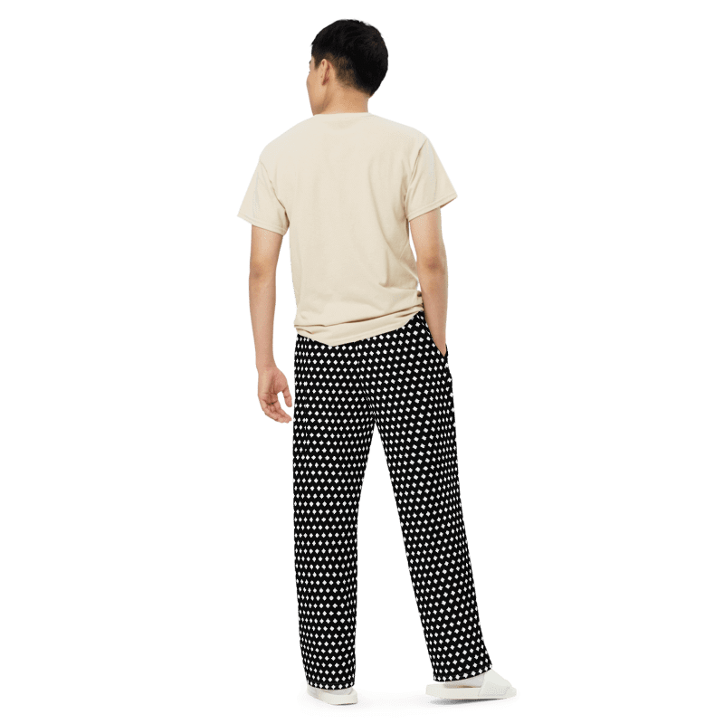 Black Karo Unisex Pants 2XS - 6XL Sizes product image (6)