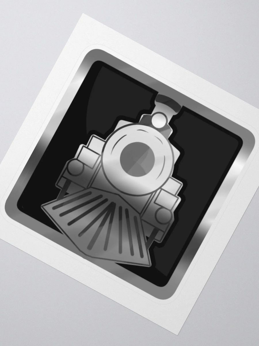 Silver Badge Sticker product image (2)
