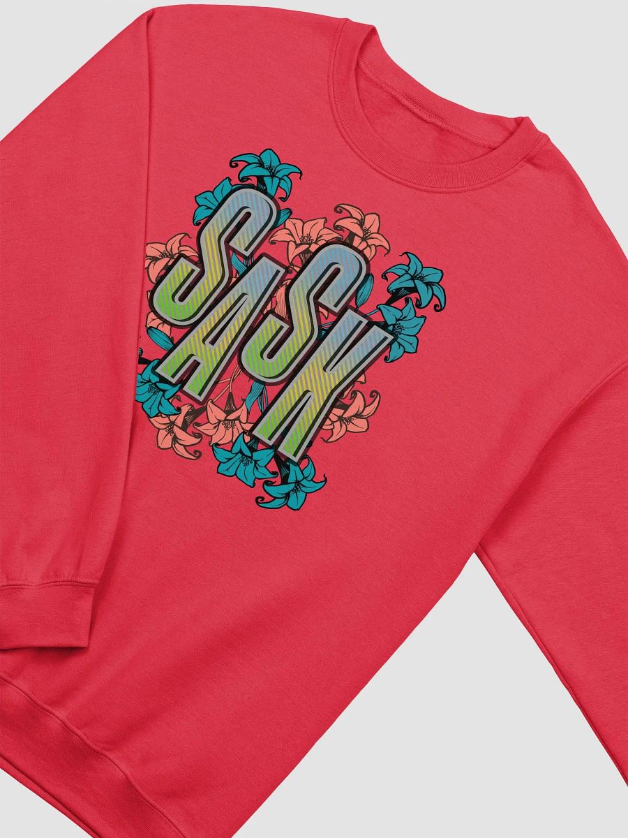 Sask Saskatoon Saskatchewan Floral Bliss Crewneck Sweatshirt product image (16)