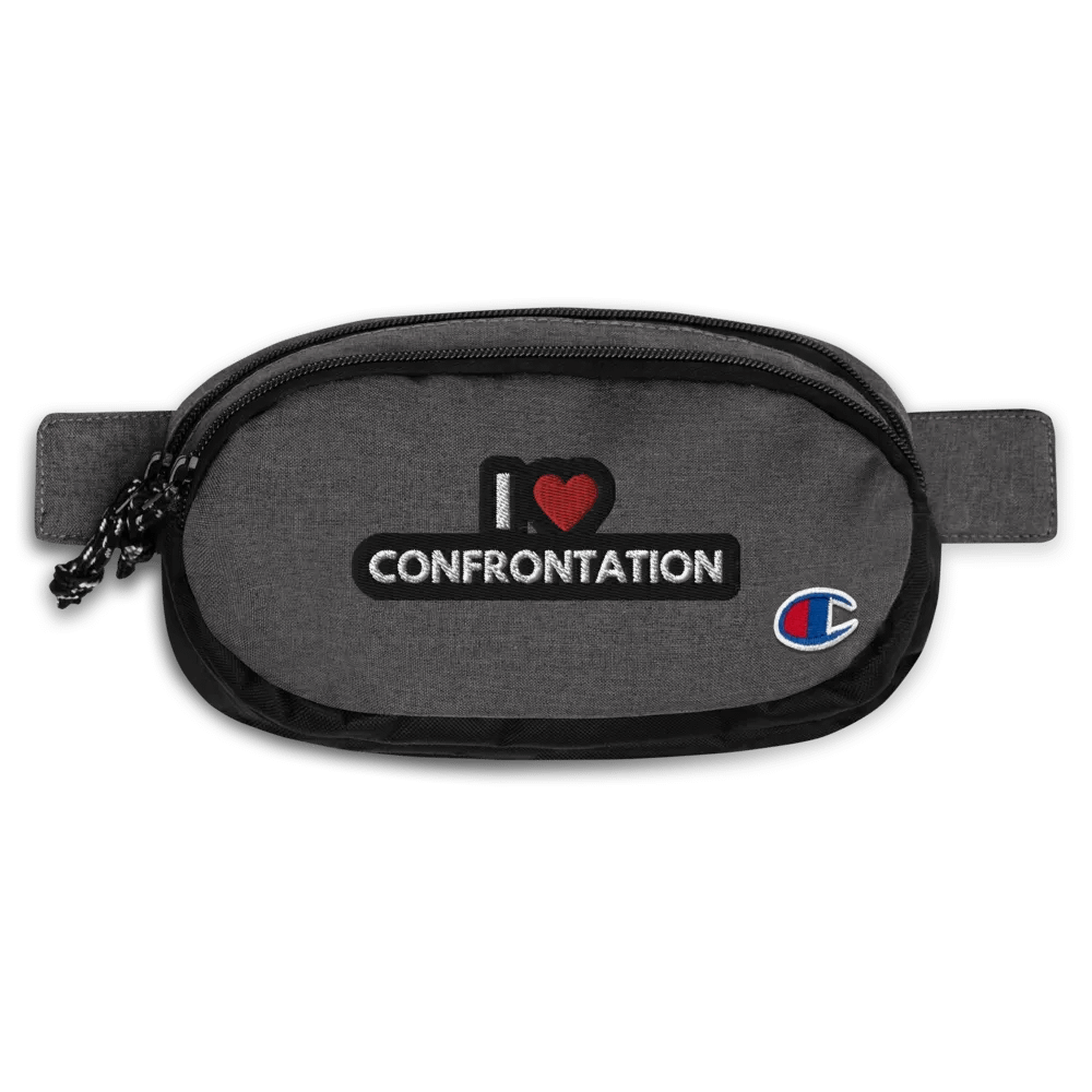 I <3 Confrontation (bubble design 2) champion fanny pack product image (1)