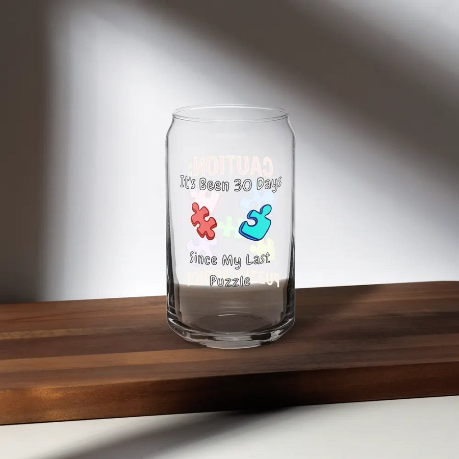 Caution: Puzzle Addict Libby Cup product image (6)