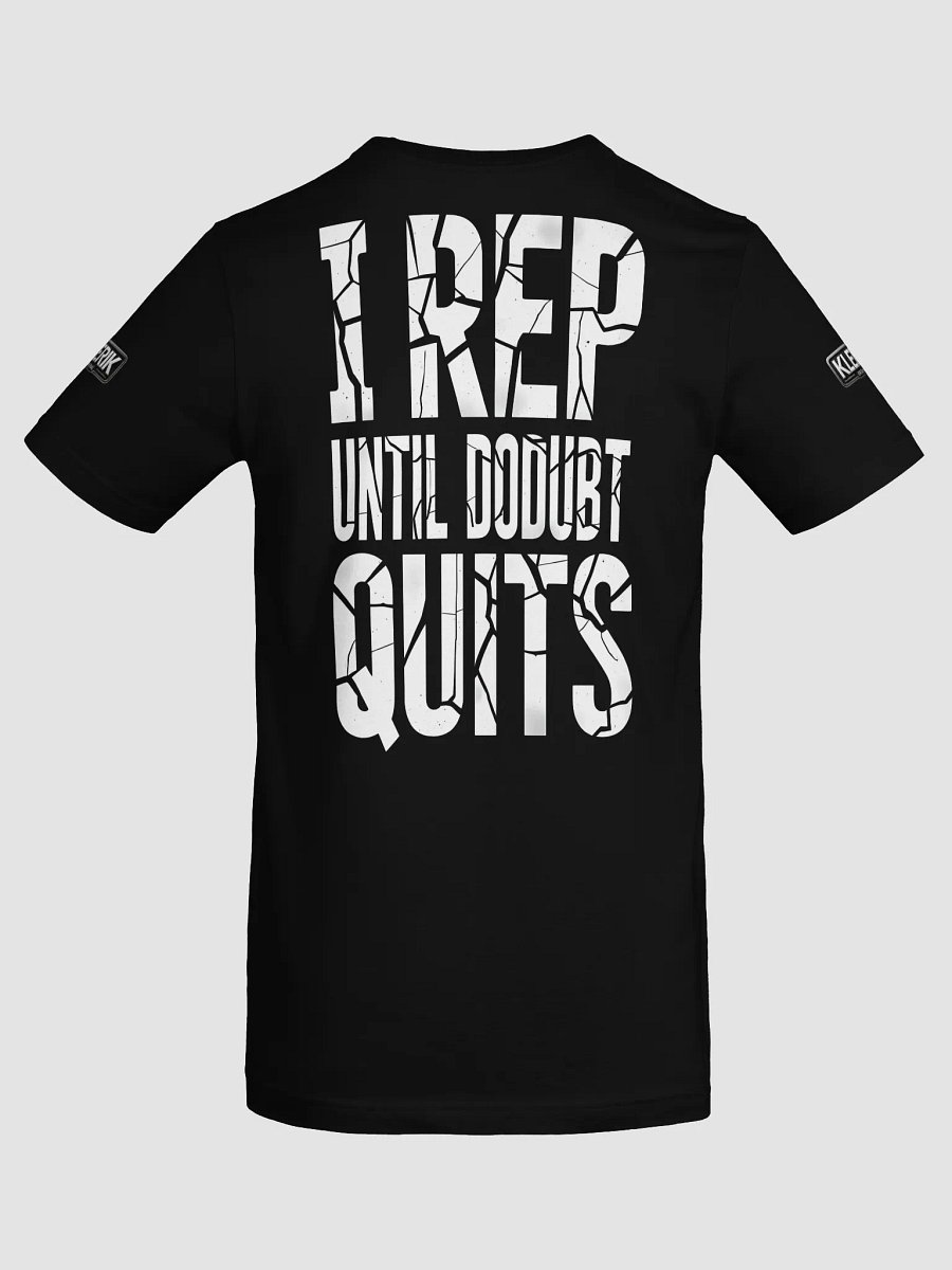 KLERIK Original Logo T-Shirt - I ONLY LIFT ONCE UP,ONCE DOWN product image (60)