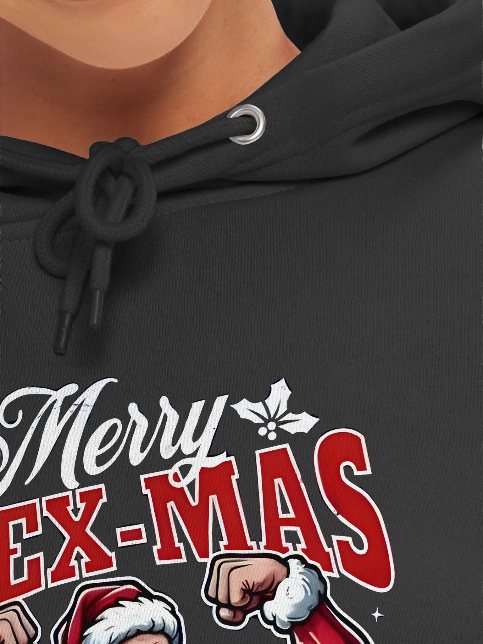 Merry FLEX-MAS Santa Premium Hoodie product image (3)