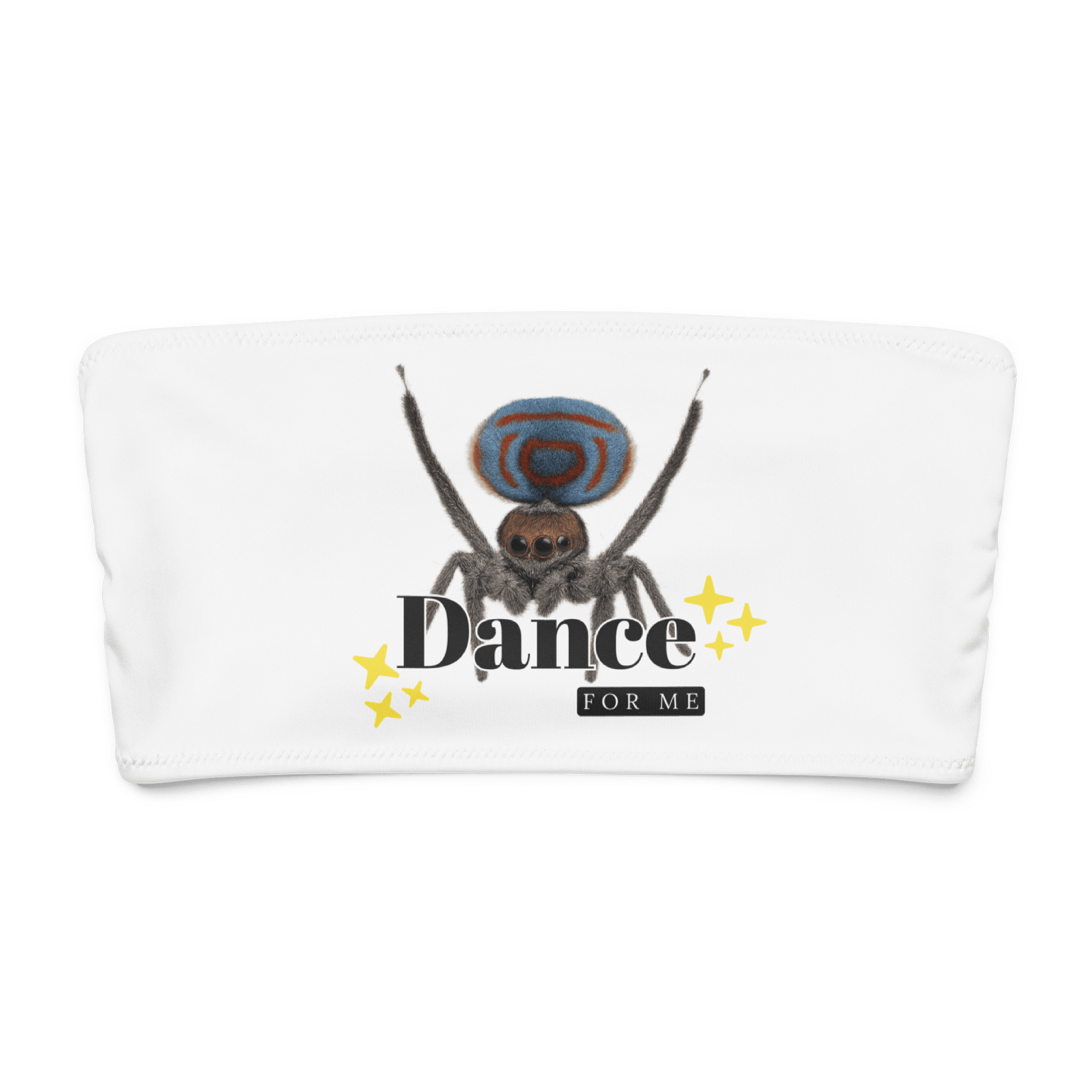 Peacock Spider Dance All-Over Bandeau Bikini product image (8)