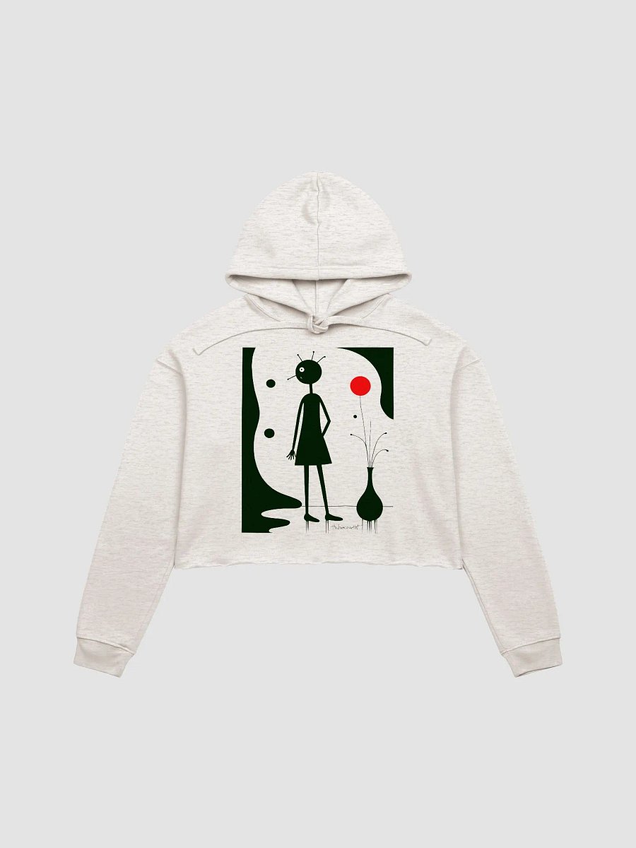 Bella+Canvas Fleece Crop Hoodie product image (2)