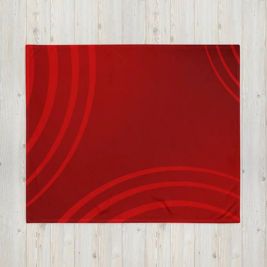 Bright Red Blanket (New) product image (16)