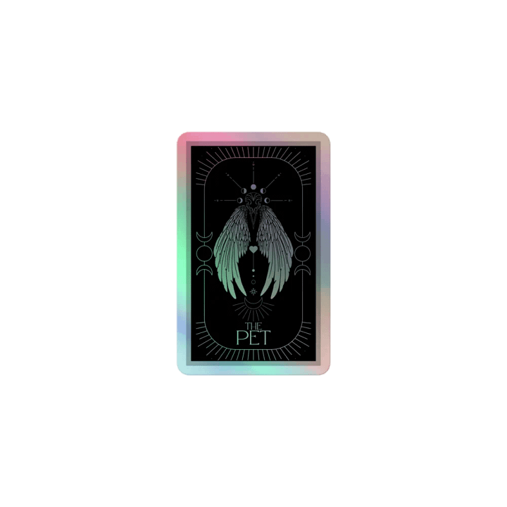 The Pet Holographic Sticker product image (1)