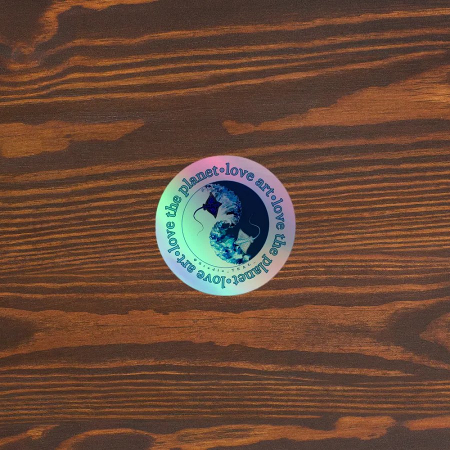 Eagle Ray Holographic Sticker Set product image (4)