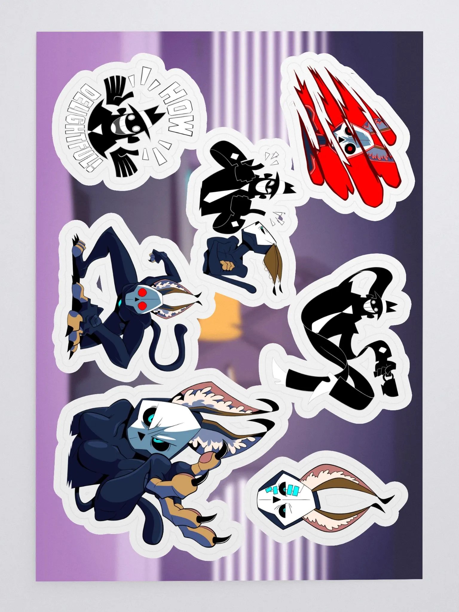 Kara & Agent K - Sticker sheet product image (3)