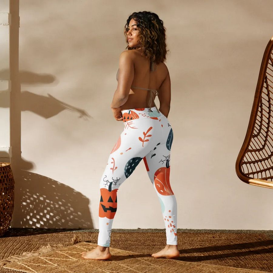 Whimsy Pumpkins Activewear Leggings product image (12)