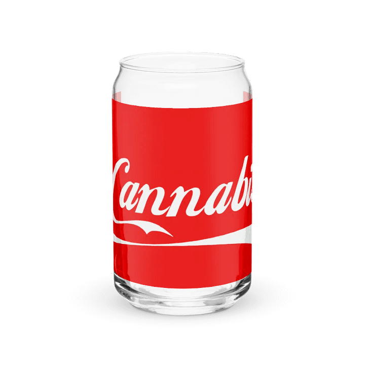 Cannabis Soda Glass product image (1)