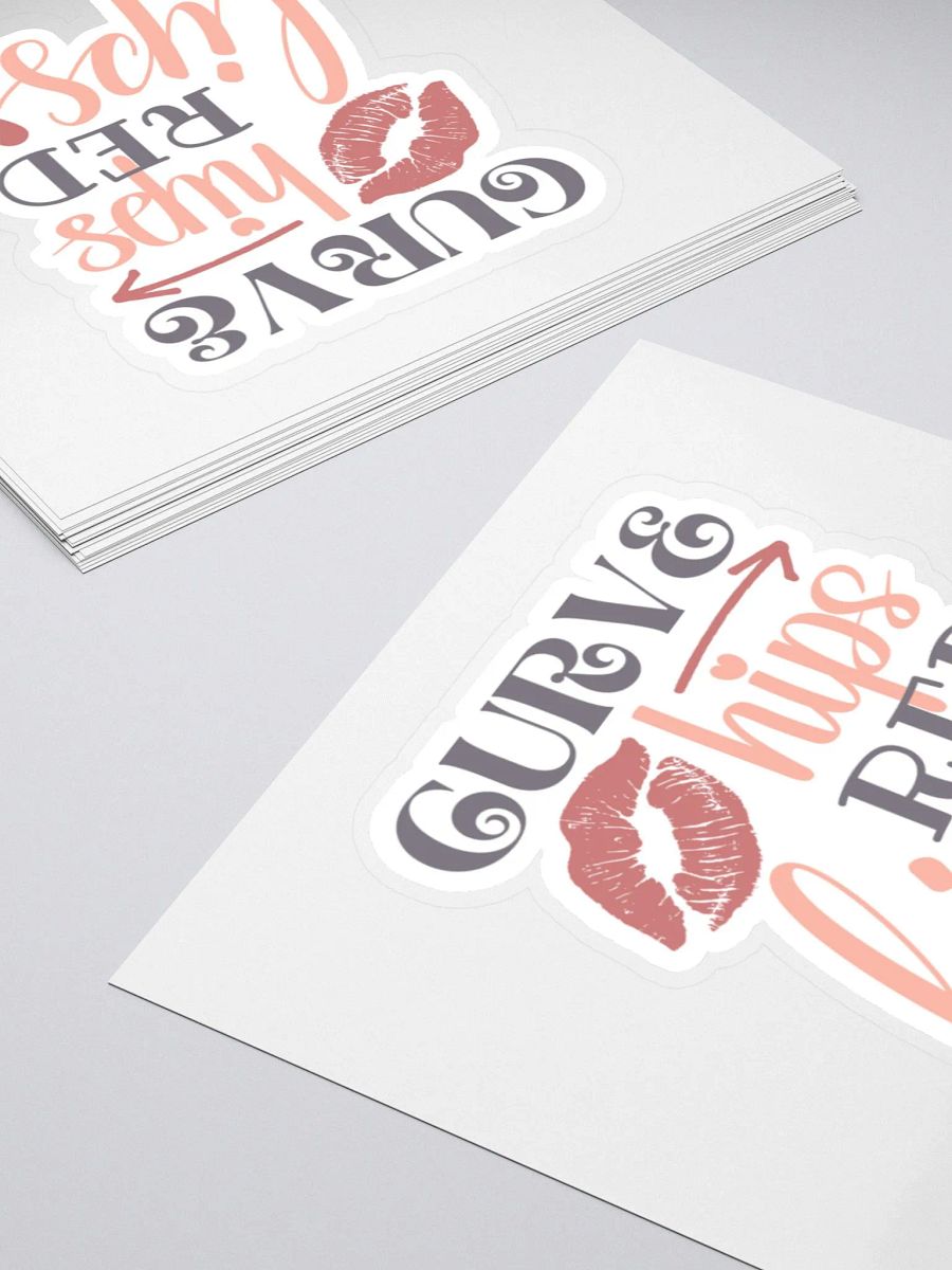 Curve Hips Red Lips Sticker product image (5)
