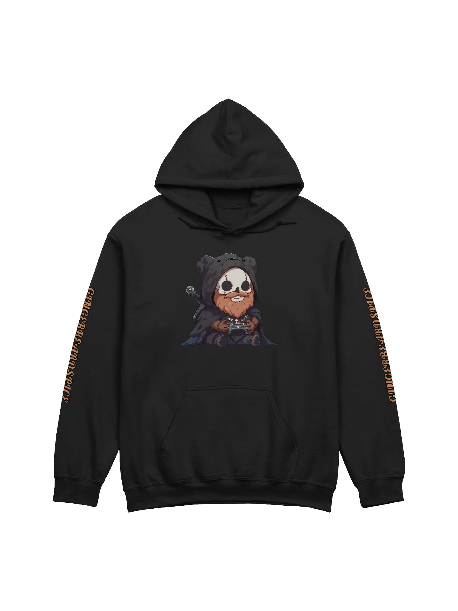 GingerBeard Chibi Draugr Vertical Logo Hoodie product image (1)