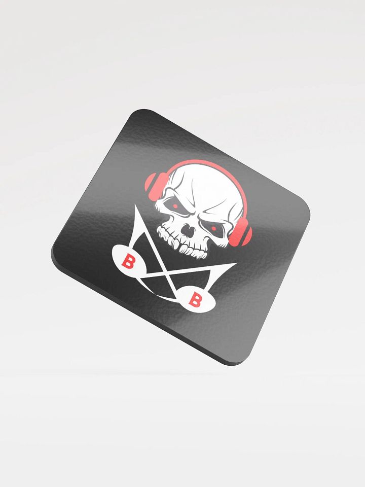 Skull Hochglanz Untersetzer product image (1)