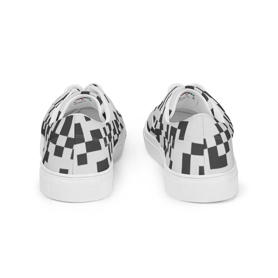Pixelated Camo Lace-Up Sneakers product image (4)