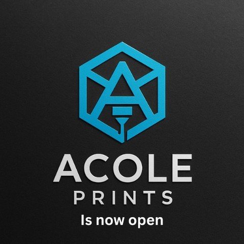 We are now open @ acoleprints.shop

#3dprinting
#acoleprints
#acole
