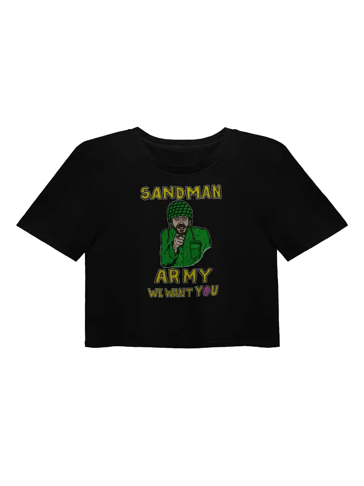 Sandman Army Crop Tee product image (1)