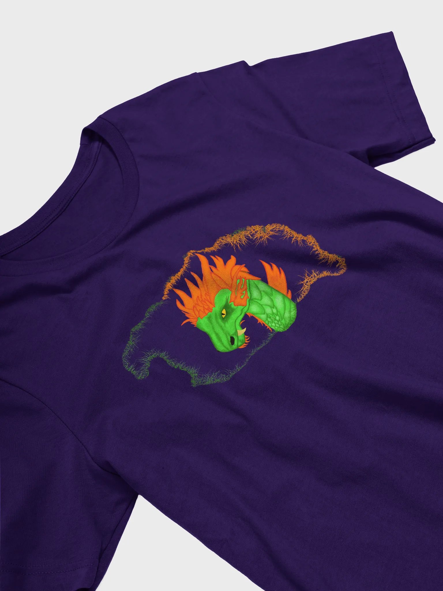 Fiery Dragon's Gaze T-Shirt product image (3)