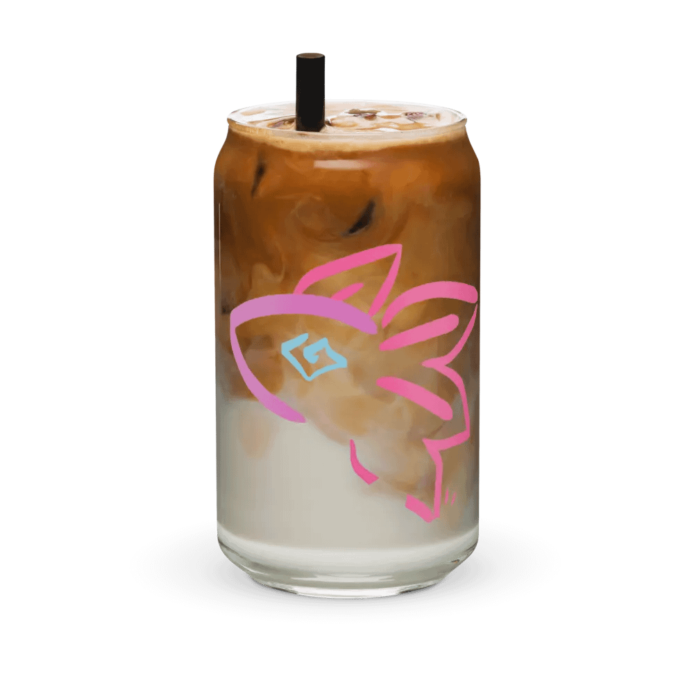 Axolotl Energy || Can-Shaped Glass product image (6)