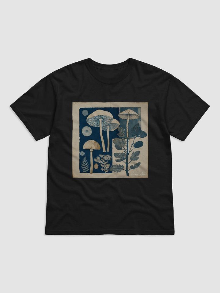 'Fungi in Blue' by Edward Martin: Vintage Comfort: Garment-Dyed Cotton T-Shirt product image (2)