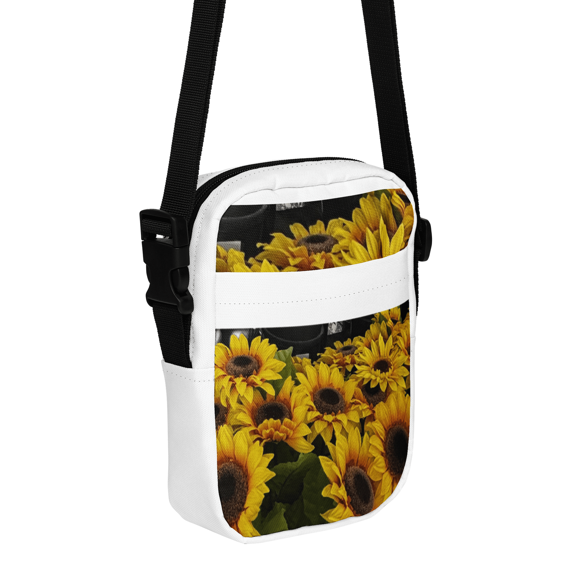Golden Sunflowers Crossbody Adventure Bag product image (1)