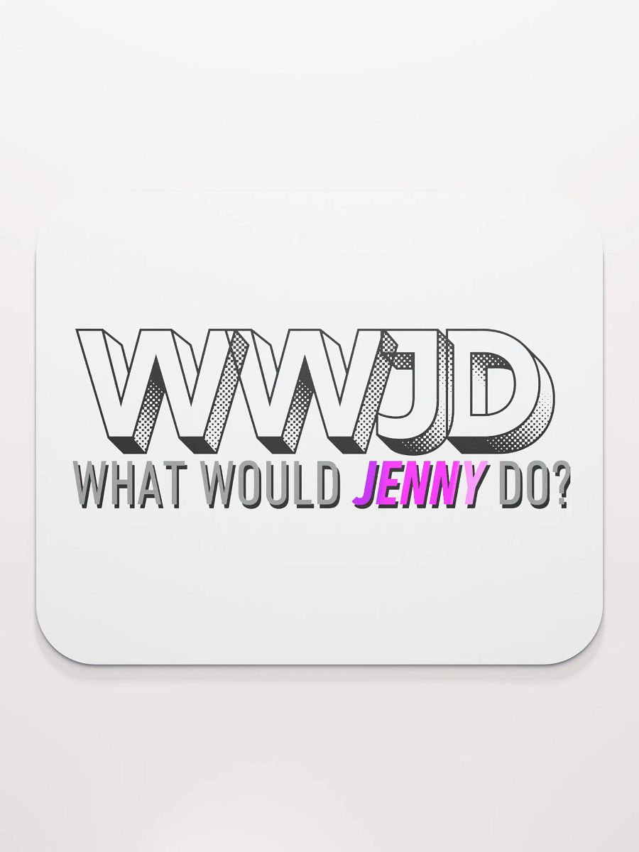 WWJD mouse pad product image (2)