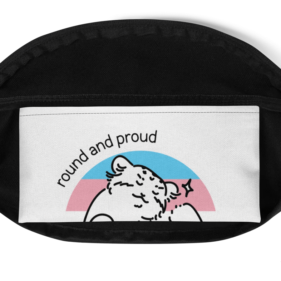 Round and Proud Manul Transgender Version - Fanny Pack product image (6)