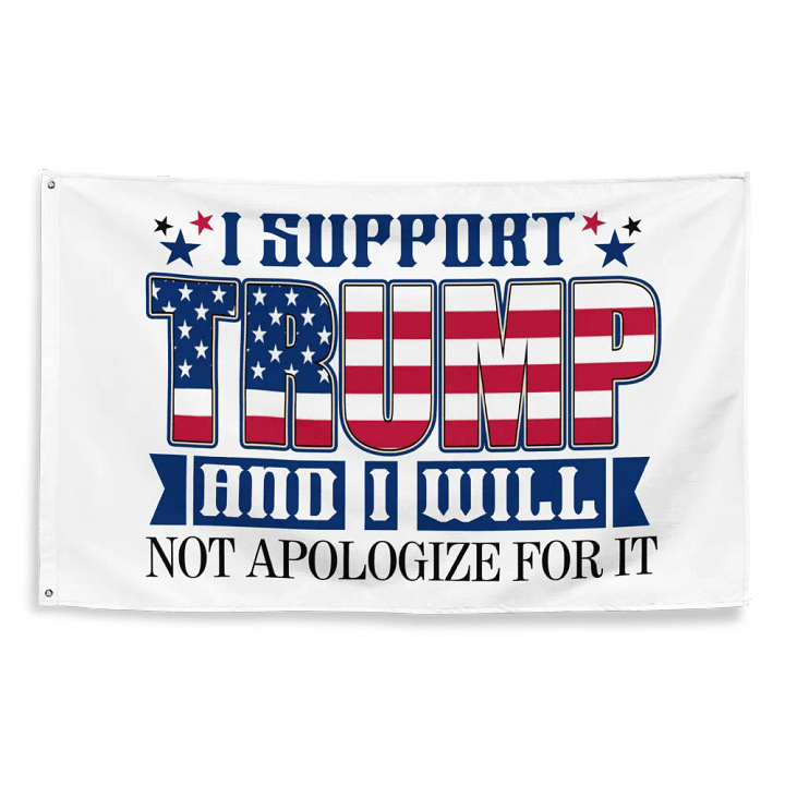Patriotic Statement All-Over Print Flag product image (2)