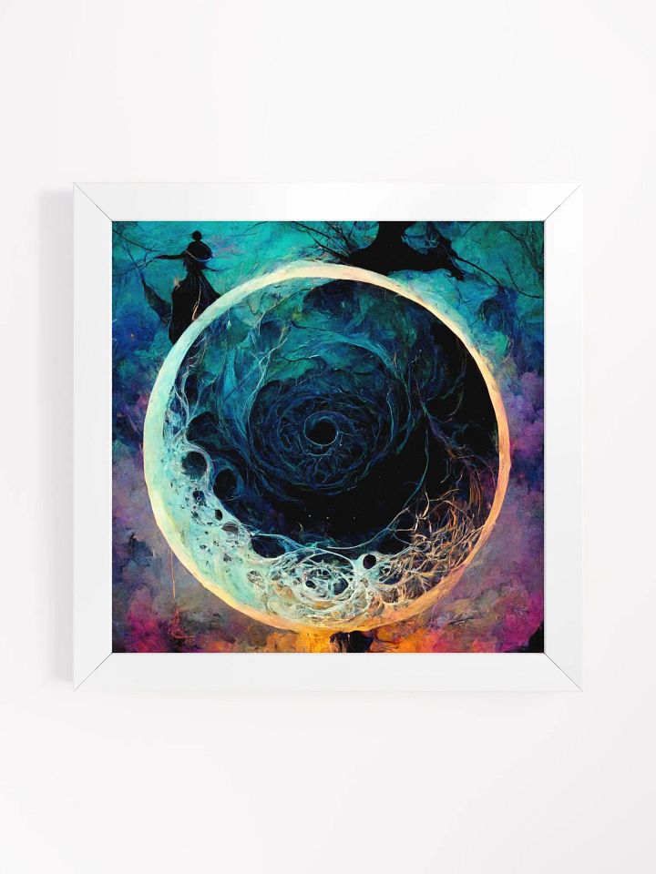 Ethereal Vortex Framed Matte Poster product image (4)