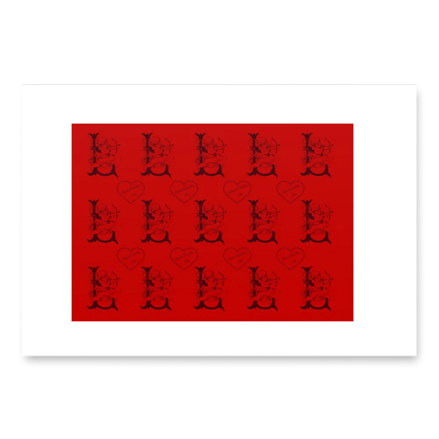 Cupid's Love Wrapping Paper Set product image (1)
