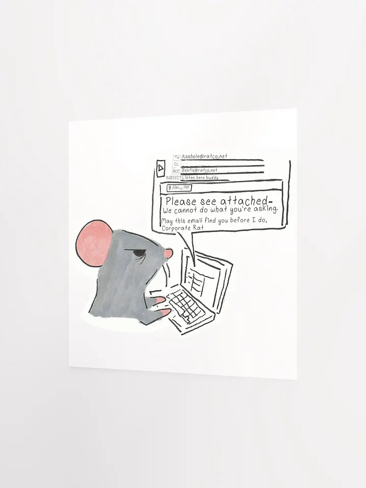 May This Email Find you Before I Do Print product image (2)