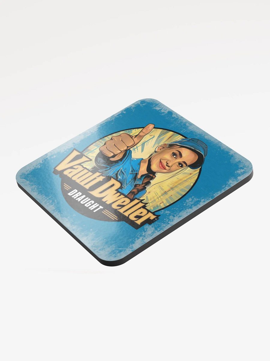 Vault Dweller Draught - Glossed Cork Coaster product image (4)