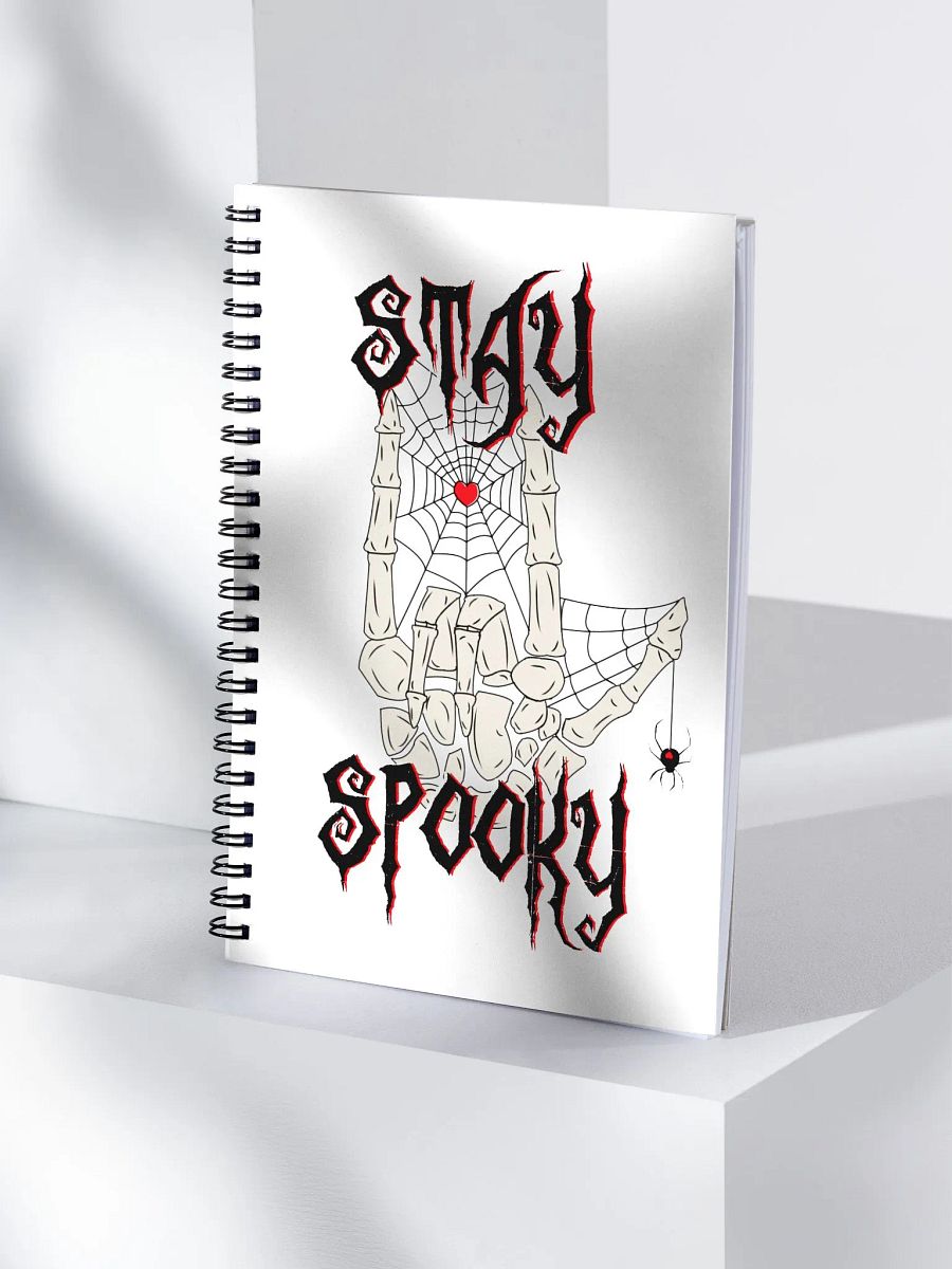 Stay Spooky! Skeleton Spiral Notebook product image (4)