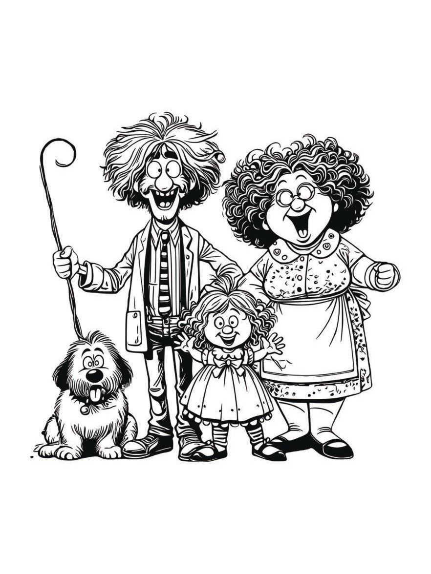 240-Page Mix Character Coloring Book product image (4)