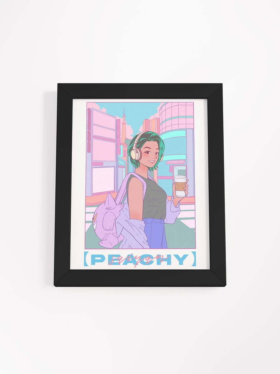 Peachy Saiyan Framed! product image (2)