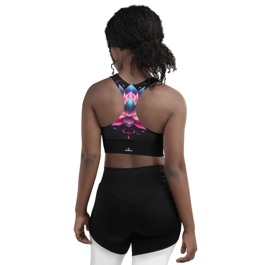 Enlightened Lotus - All-Over Sports Bra product image (12)