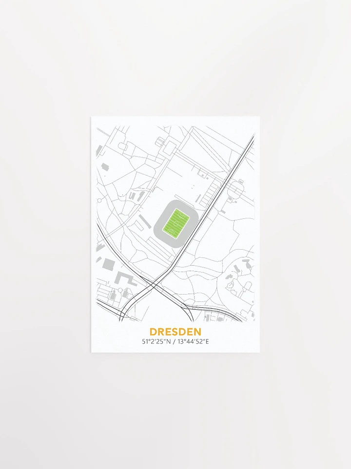 Dynamo Dresden Stadium Map Design Poster product image (1)
