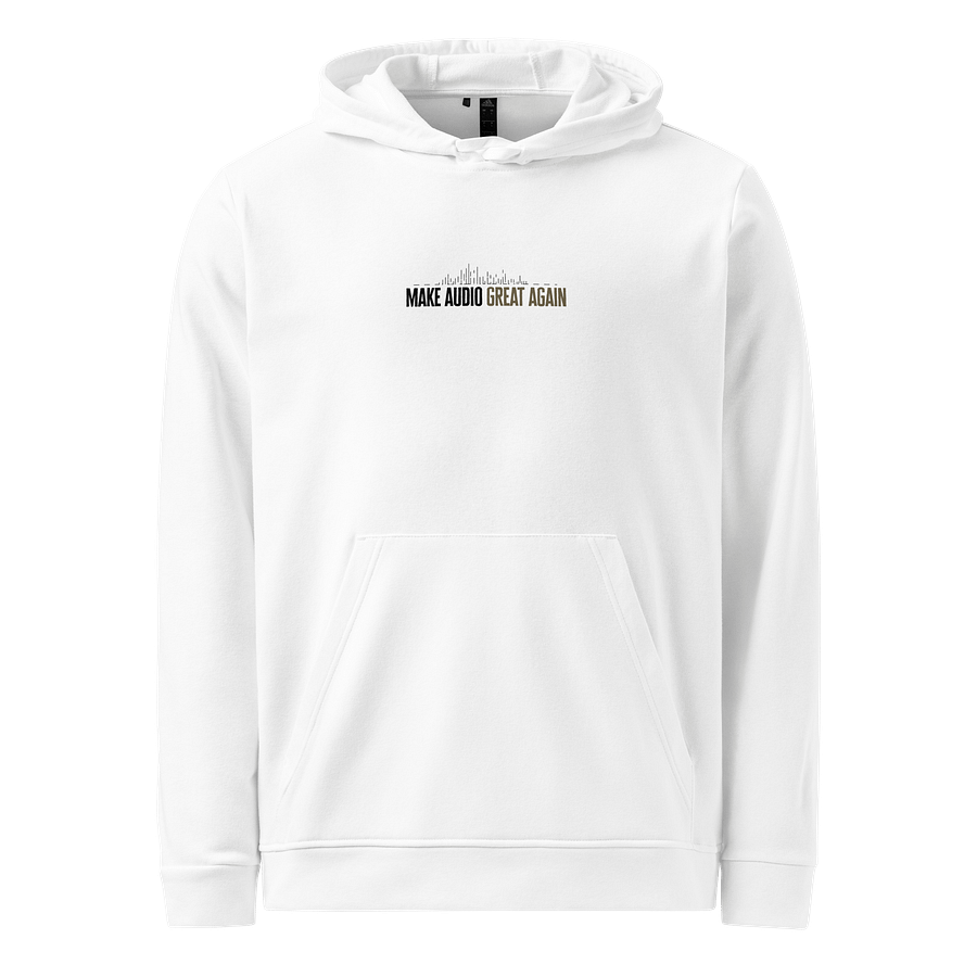 Make Audio Great Again Hoodie White product image (1)