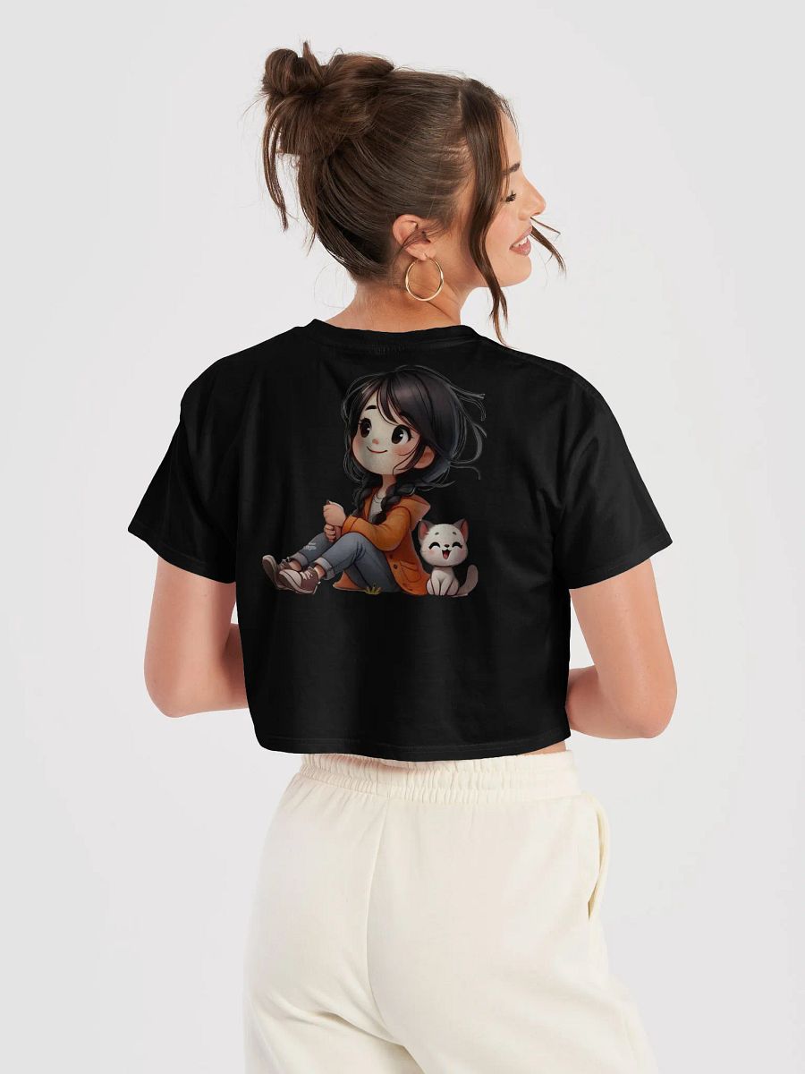 Happy Girl with Dog – Pet Lover Art – Cozy Moments – Dog Mom Aesthetic – Cute Companion Design product image (20)