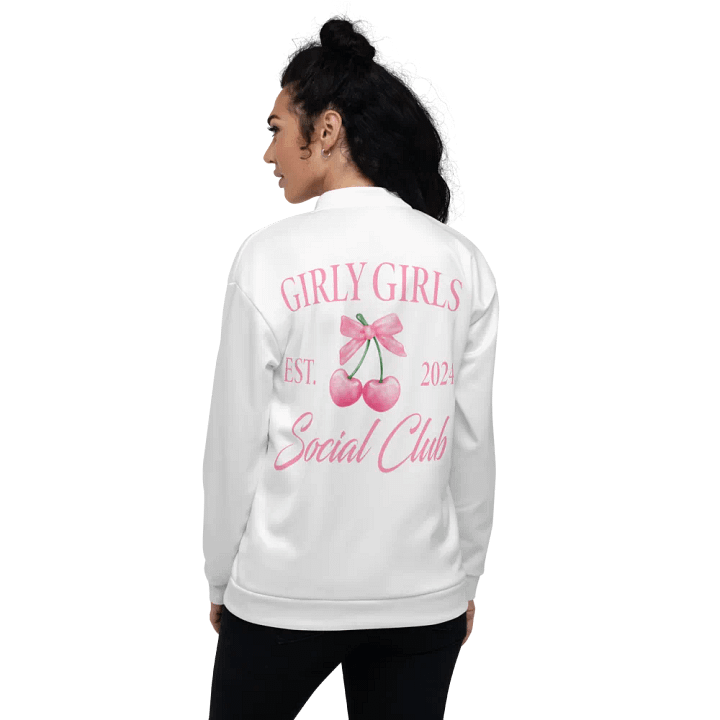 'Girly-Girls Social Club' Bomber Jacket product image (1)