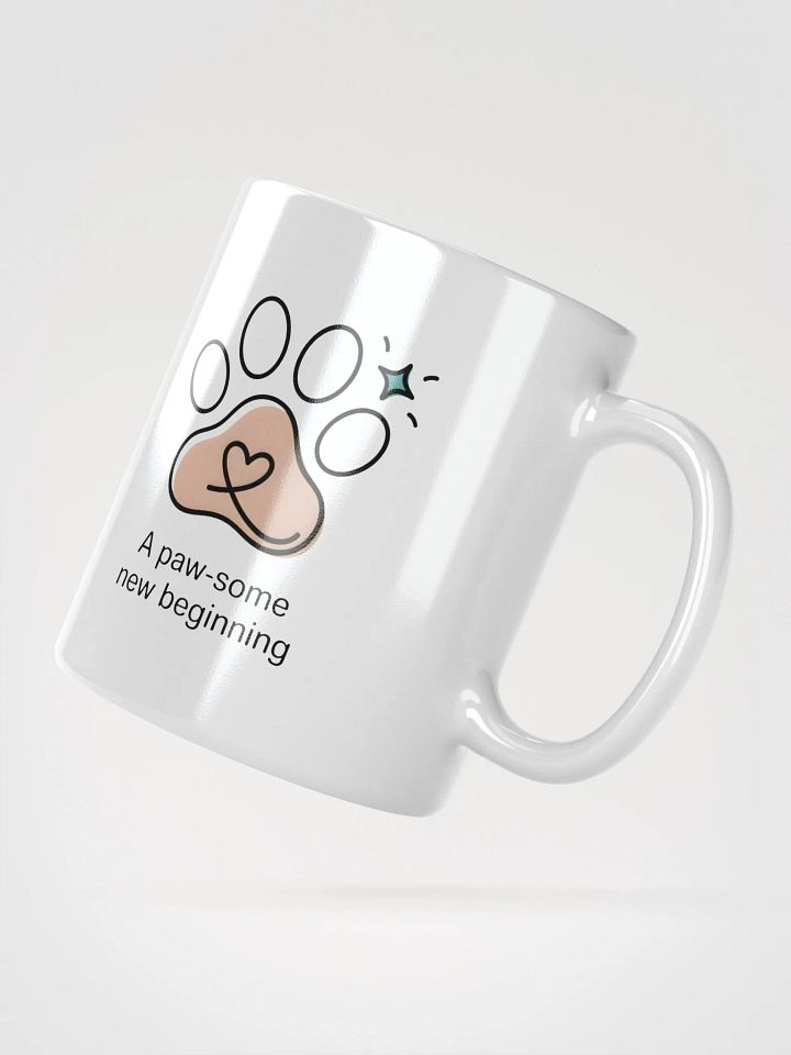 A Paw-some New Beginning Mug | Pet Adoption Gift Mug product image (2)
