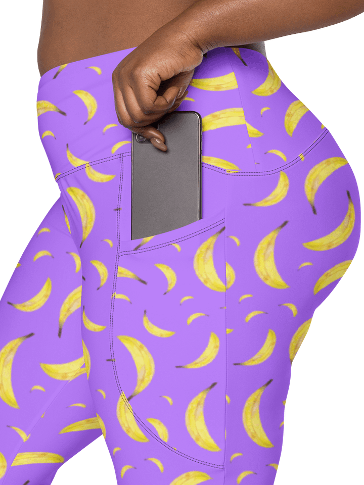 Bananapalooza purple leggings product image (1)
