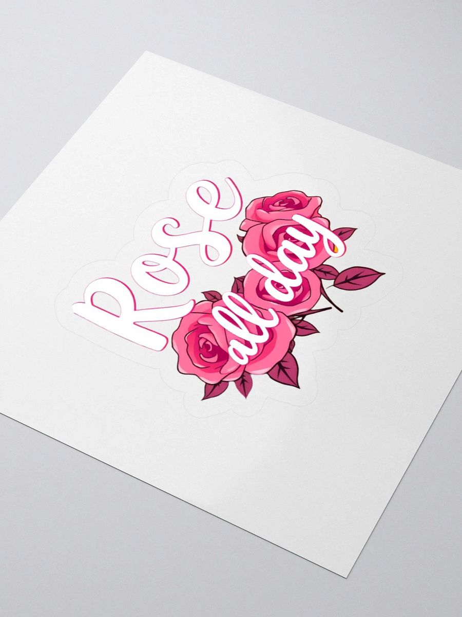 Rose All Day Kiss Cut Stickers product image (10)