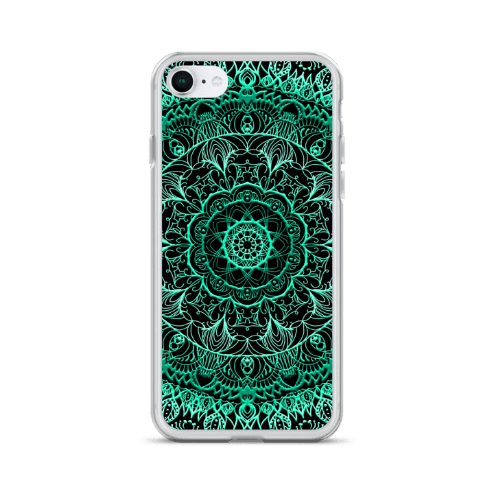 Turquoise Mandala iPhone® Case product image (2)