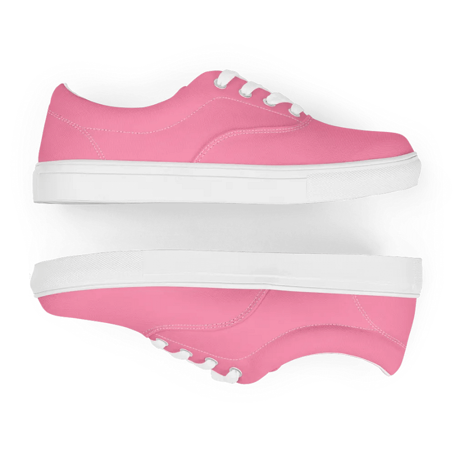 Muse Coquette Lace-Up Canvas Shoes (Marshmallow) product image (7)