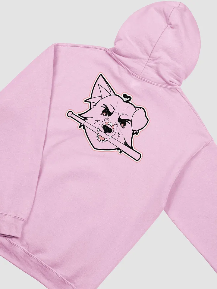 Angy Corgi Hoodie (transparent, back only) product image (1)