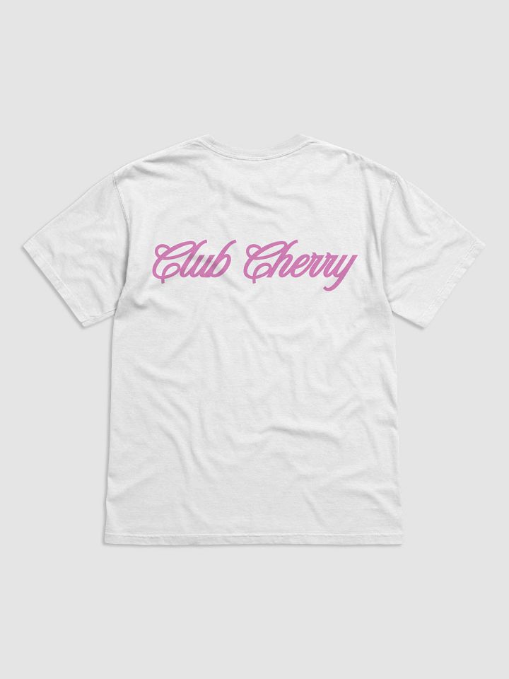 Club Cherry Logo Tee w/ Pink CC on Back product image (2)